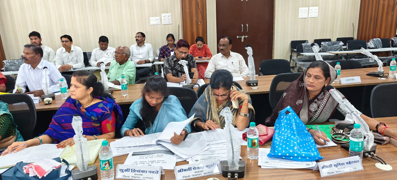 The issue of public problems was raised in the District Panchayat meeting