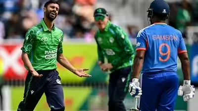 Ireland defeats India by one run in a thrilling contest