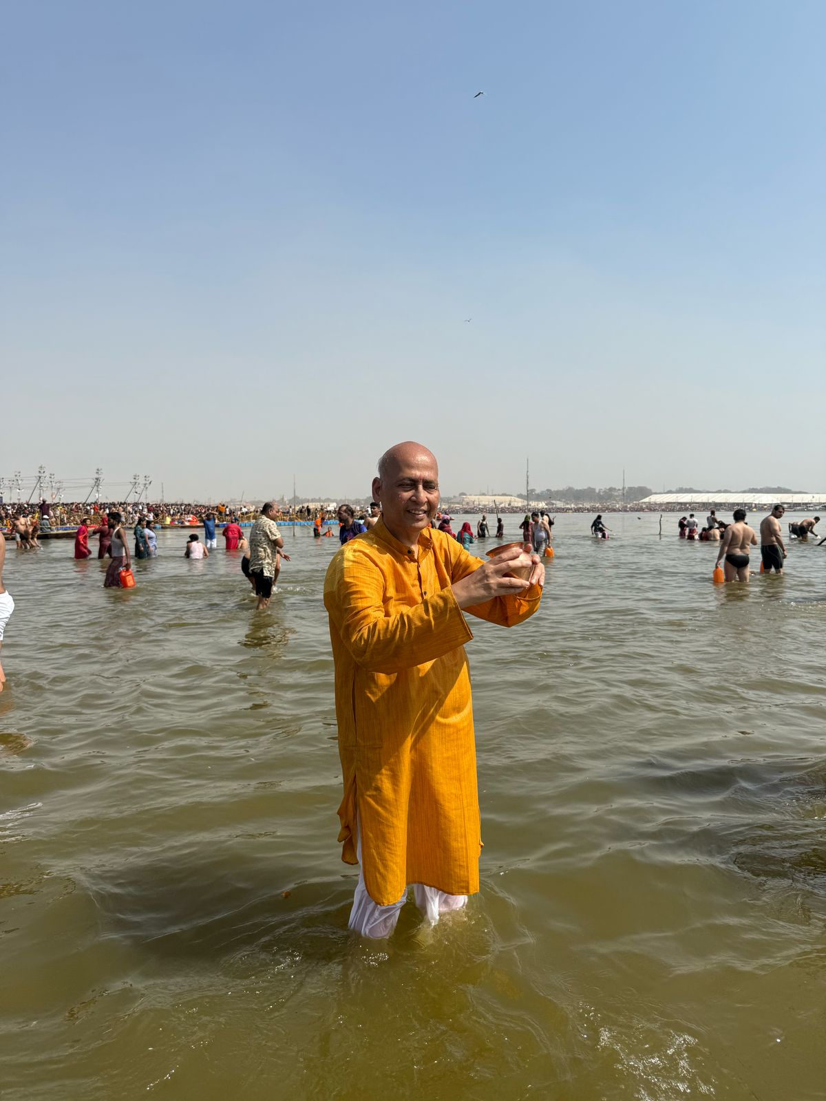 Abhishek Manu Singhvi, who reached Maha Kumbh, said
