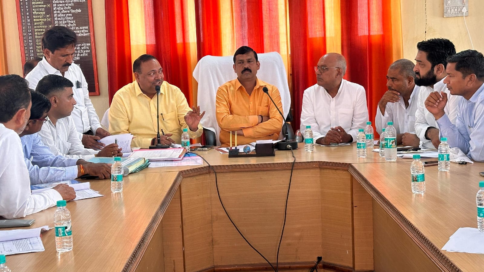 Municipal Board Meeting Organized