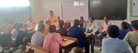 Training of officers/employees will be held on October 30 to conduct door-to-door voting of 80+ disabled voters through postal ballot