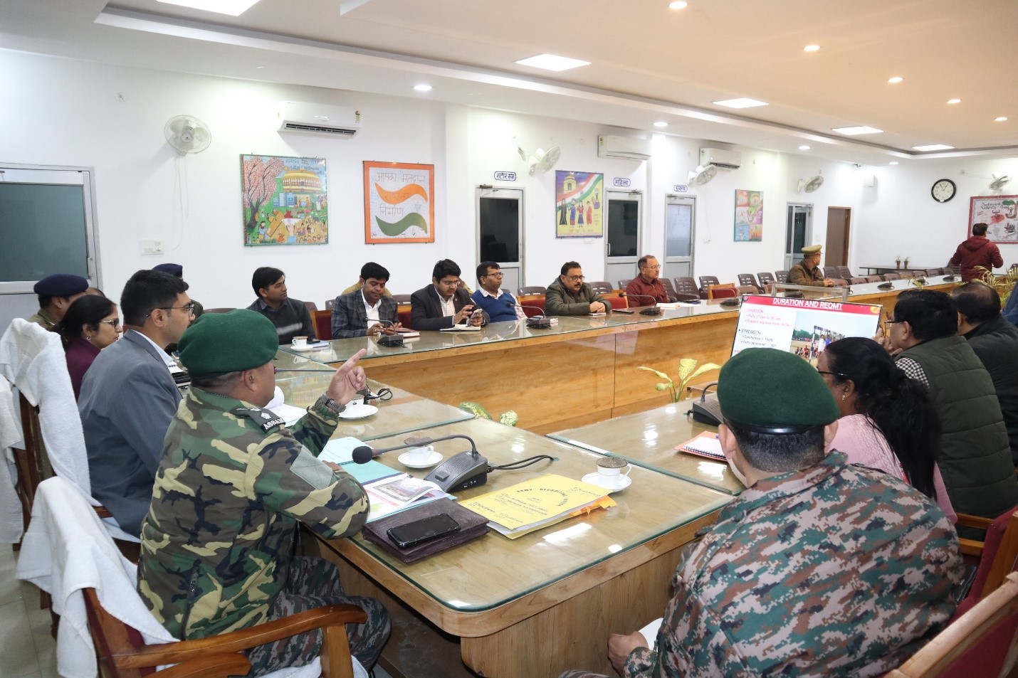 District Magistrate reviewed the preparations for Agniveer Rally