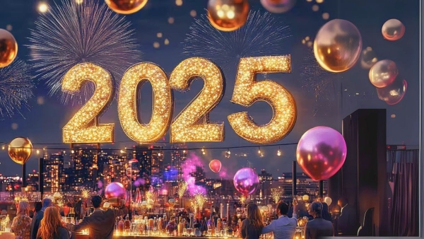 New Year's enthusiasm was seen from Kashmir to Kanyakumari
