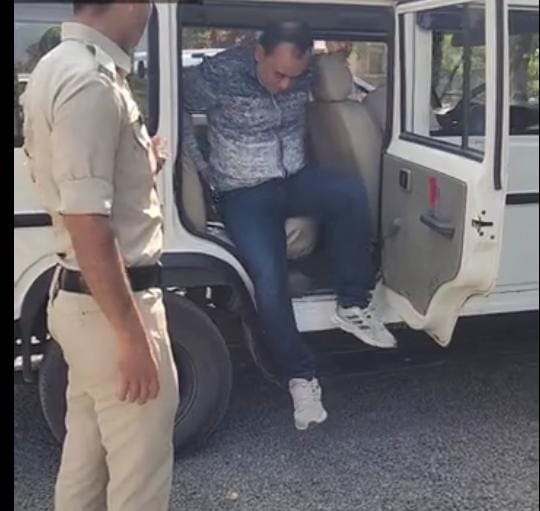 Congress leader Yogendra Singh Jadaun arrested