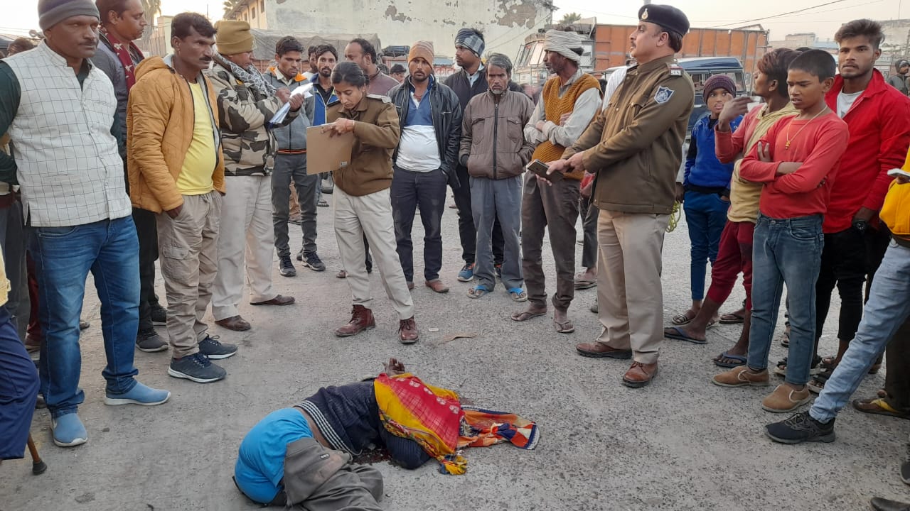 Hammal crushed by truck in Damoh Krishi Mandi, died on the spot