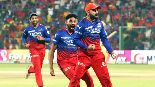 RCB won by 27 runs against CSK