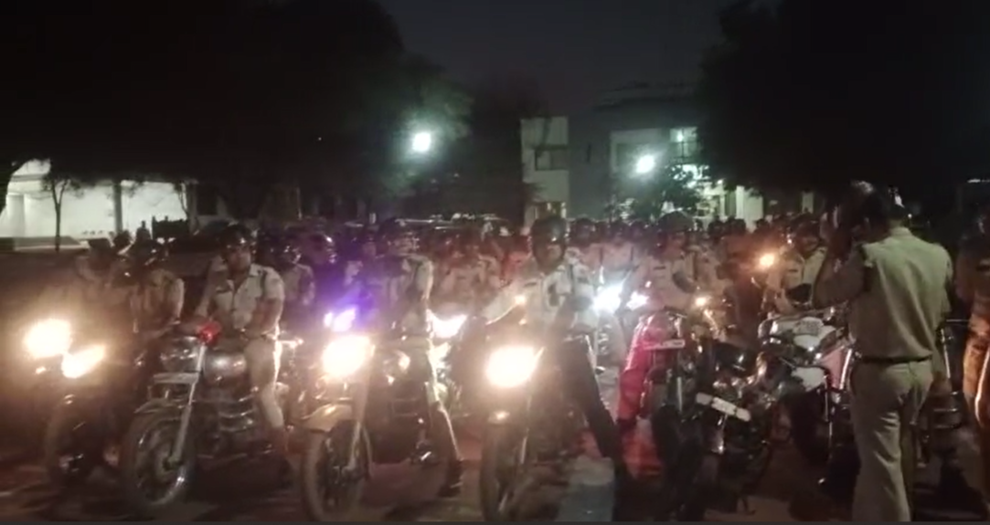 Police took out awareness bike rally