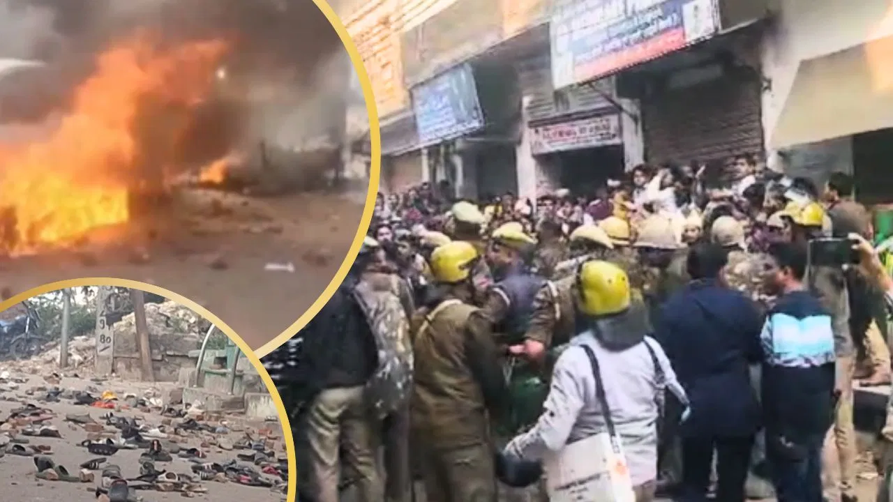 Chaos over survey of Shahi Masjid in Sambhal, UP