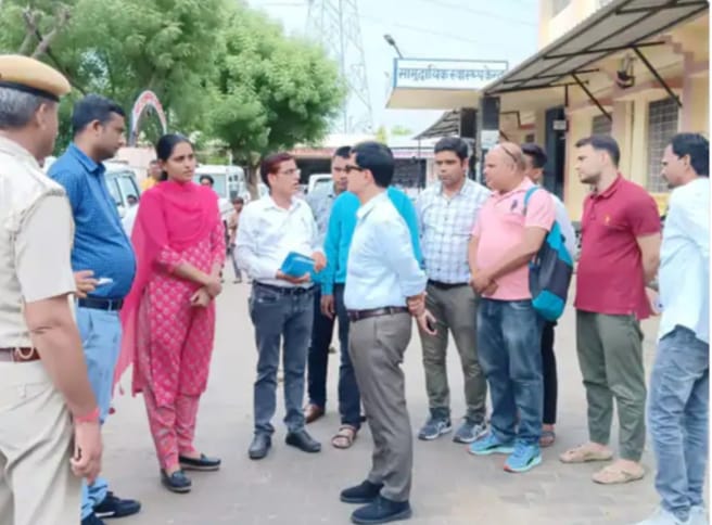Nagaur Collector reached Merta