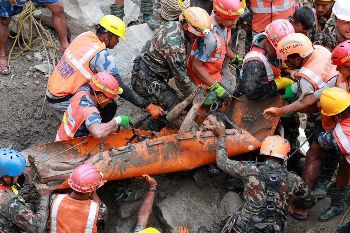 Sanjay, trapped in a tunnel for nine days, was rescued safely on Janmashtami