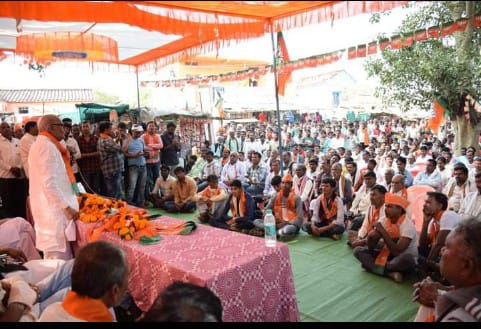 Kisan Congress President accepts membership of BJP