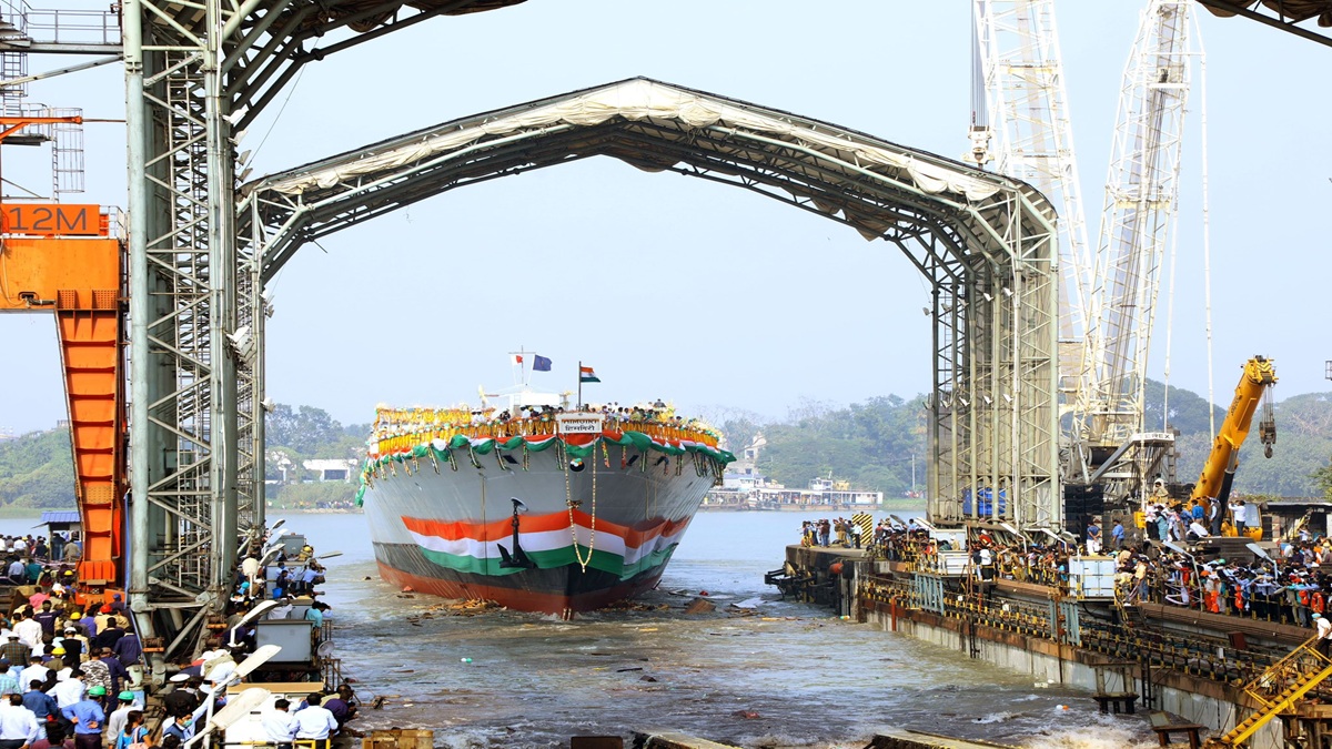 Indian Navy got INS Himgiri and INS Udaygiri today