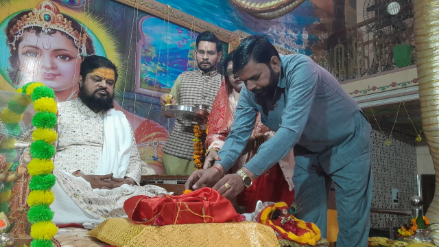 Priyadas ji Maharaj narrated the story of burning of Lanka in Shri Ram Katha
