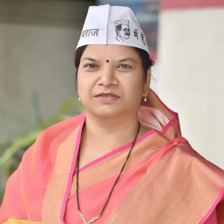 Aam Aadmi Party's State President Smt. Rani Agarwal's Padyatra organized