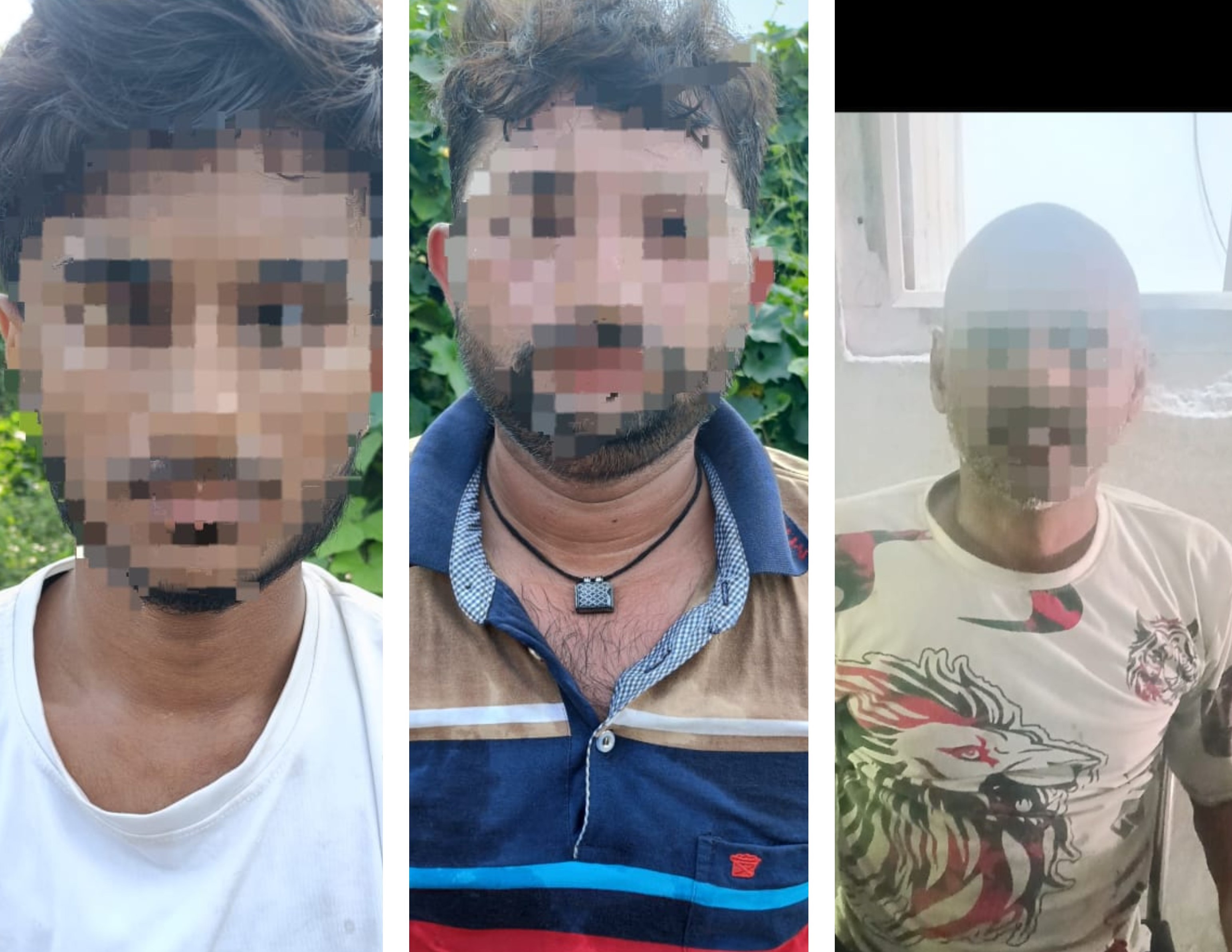 Three people arrested with weapons during vehicle checking in Shivhar