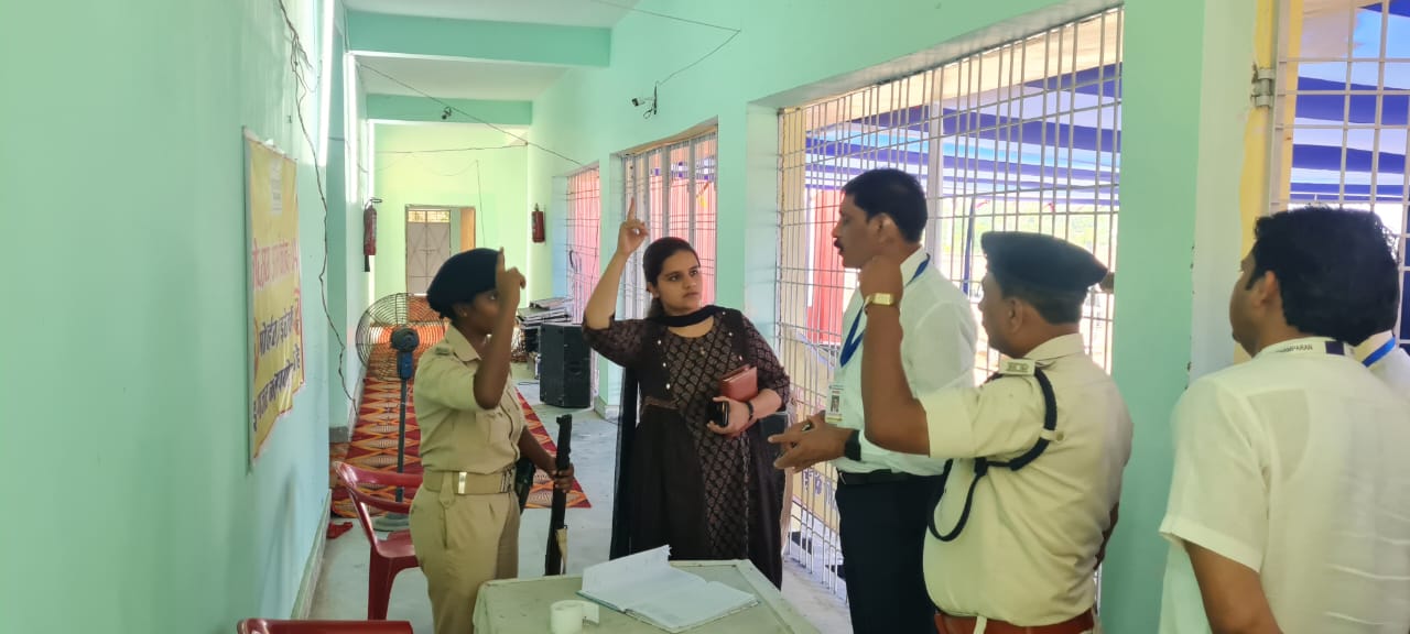 Inspection of dispatch center in Shivhar