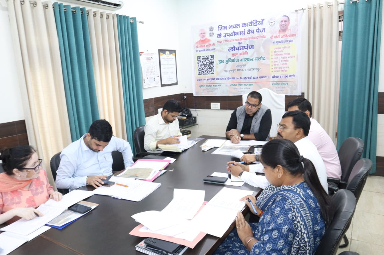 Divisional Commissioner Dr. Hrishikesh Bhaskar Yashod said that devotees should not face any inconvenience in Shakumbhari Devi temple area