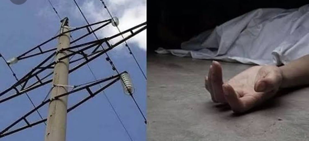While working as a lineman, the contract worker suddenly came in contact with 11 thousand kV power line