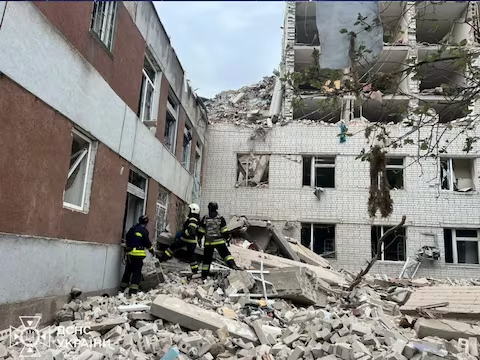 Russia again wreaked havoc in Ukraine with missile attack