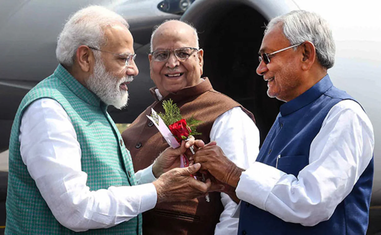 NDA has also suffered a big setback in Bihar