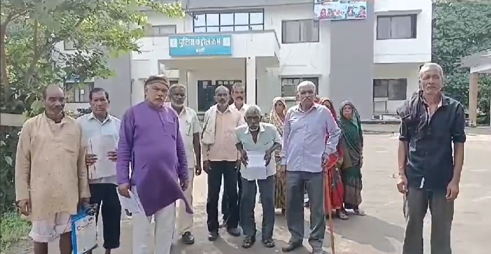 The tribal family was threatened and their house was demolished by the goons