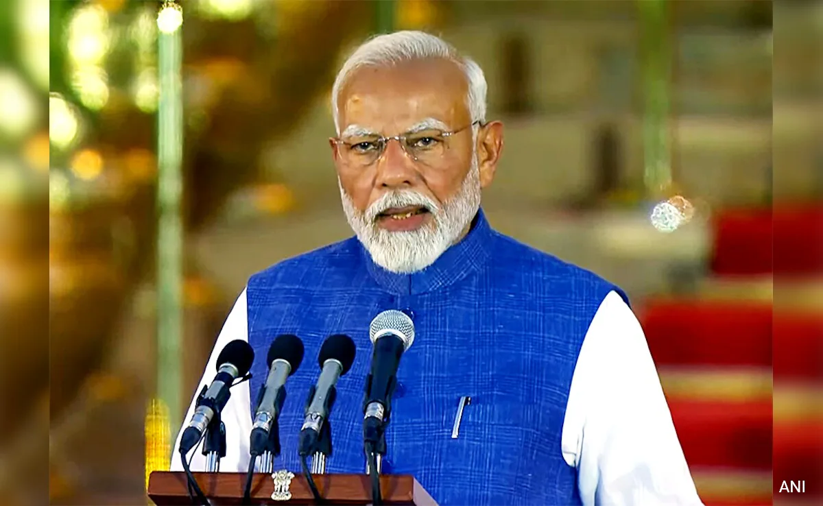 Modi government for the third time, Narendra Modi took oath as Prime Minister
