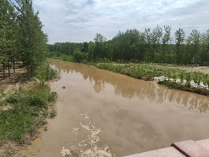 As soon as the rains started, Yamuna river started to swell