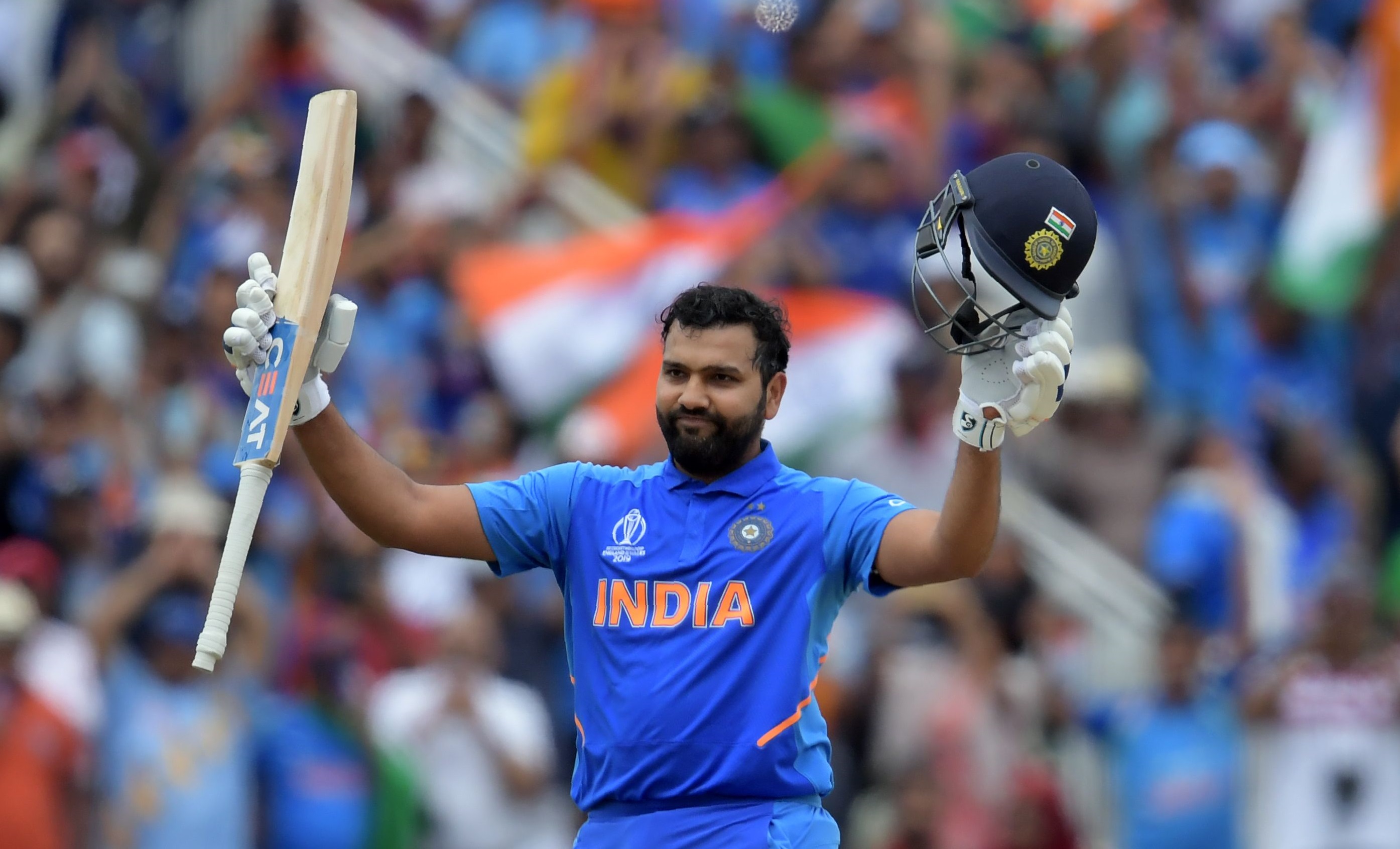 Rohit Sharma left Sunil Gavaskar and Virender Sehwag behind by scoring a century