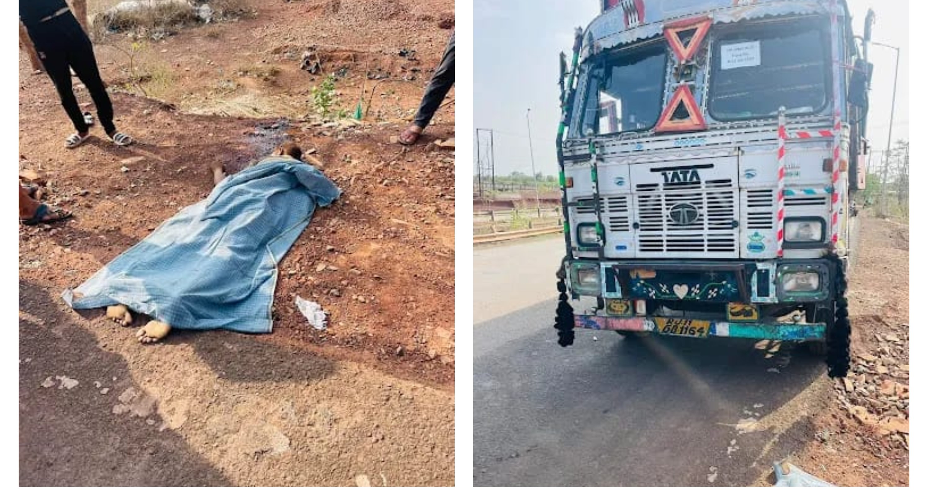 Body of a truck driver found in Shivpuri, sensation spread