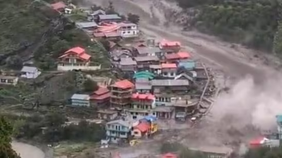 Nature's wrath in Uttarkashi! Cloudburst wreaks havoc