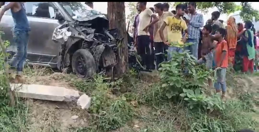 DPM's vehicle met with an accident in Shivhar