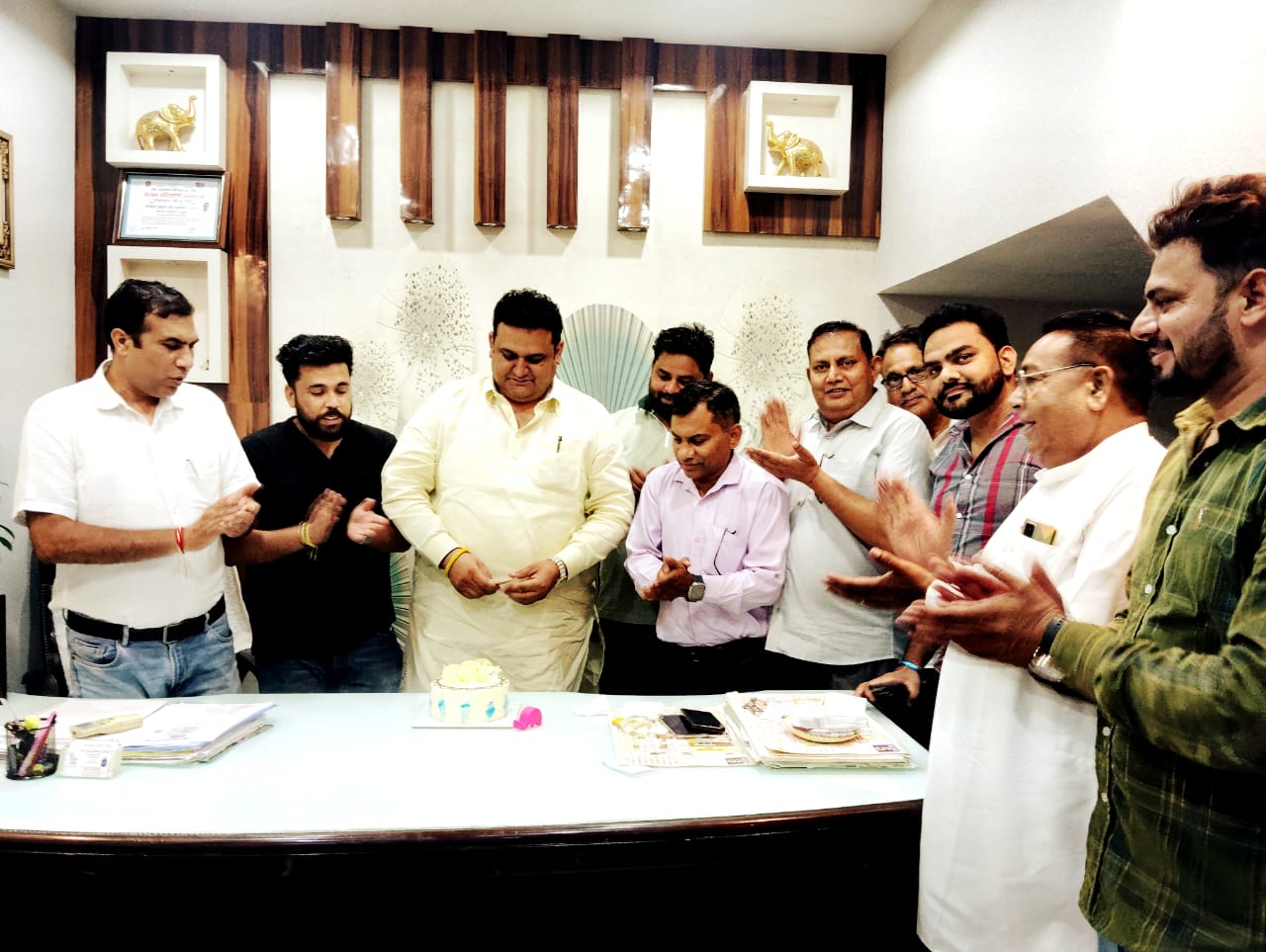 RPI leader Ravi Kundli wishes his colleagues on his birthday