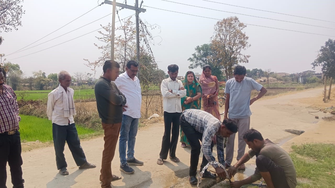 Due to the inactivity of PHE SDO, Bithli's water tank became a waste of money