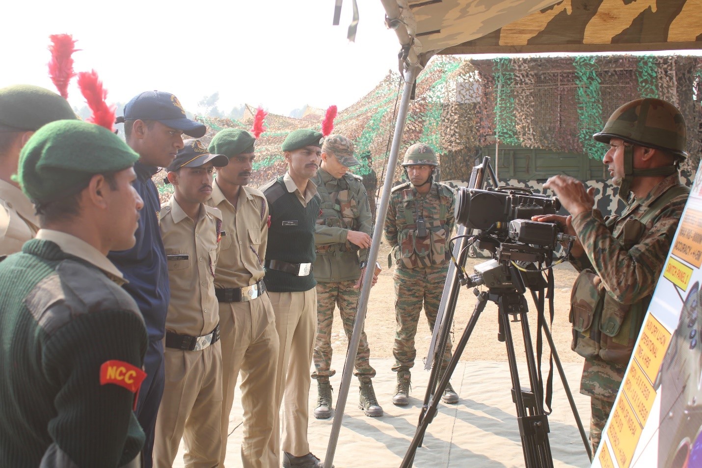 Events organized on the occasion of Vijay Diwas in the district
