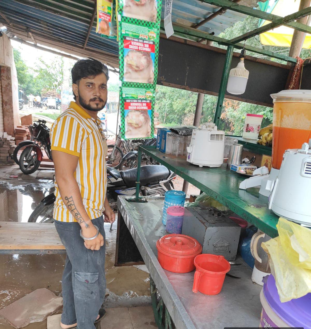 Surprise inspection done for quality of food and beverages at hotels, dhabas and juice establishments situated on Kanwar route