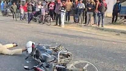 This is the road accident that happened on Chhapra-Siwan highway