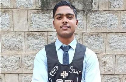 Farmer's son got first rank at national level in TES