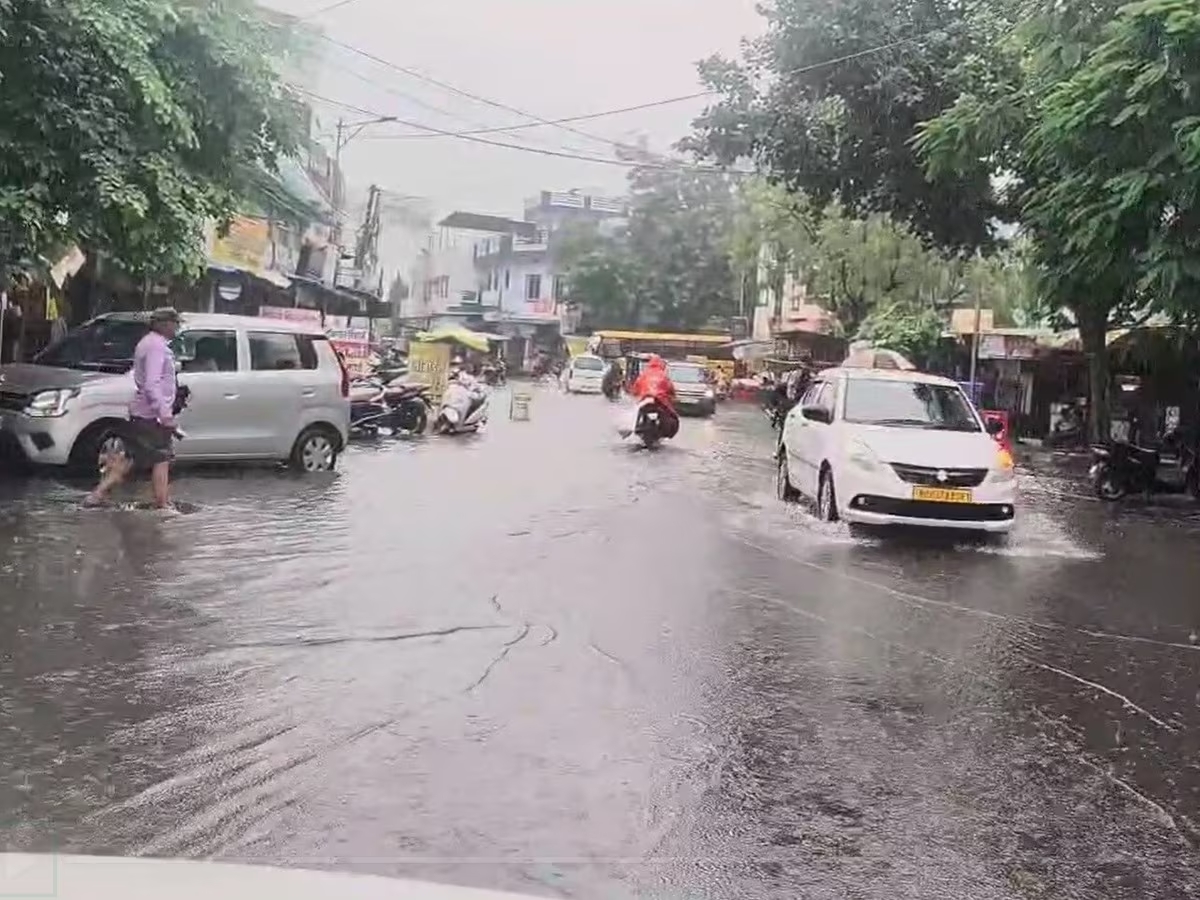 Rainfall in MP! Flood-like situation in half the districts of the state