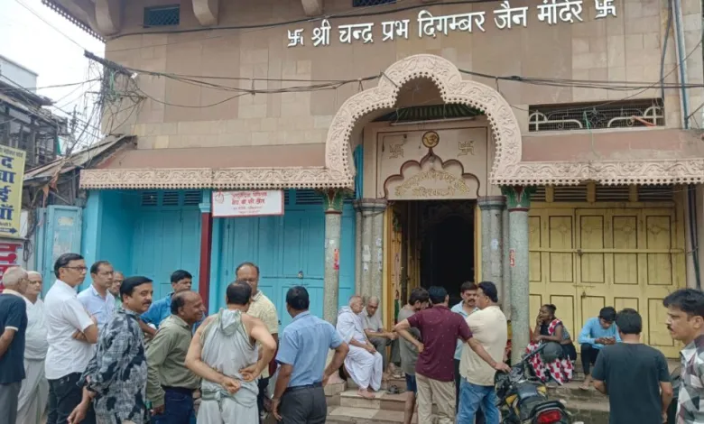 Theft in 125 year old Shri Chandraprabh Digambar Jain temple in Katni
