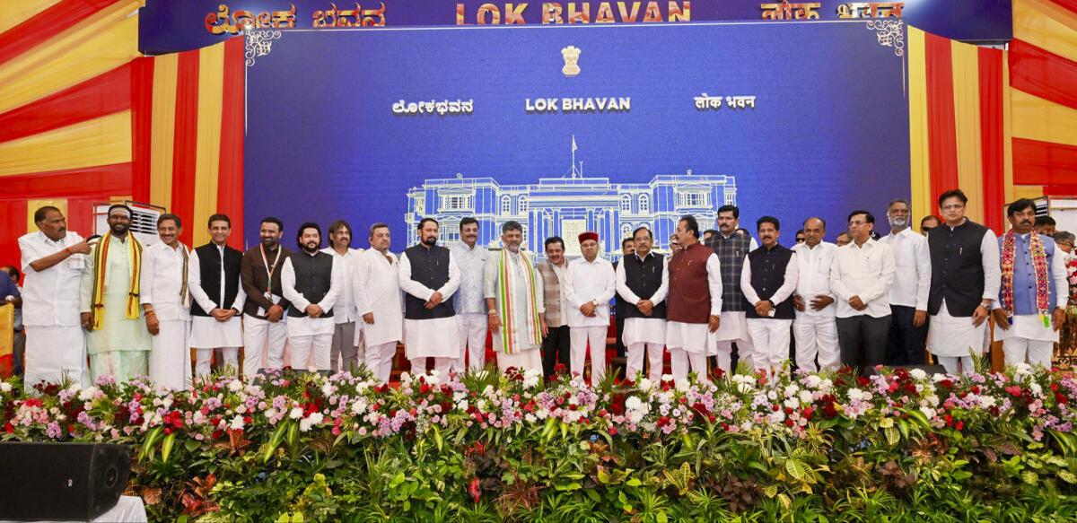 DK Shivakumar's cabinet expands for the first time in Karnataka