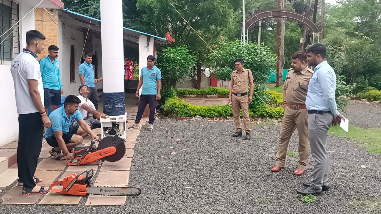 Disaster Management Mock Drill Action Plan organized in Shajapur