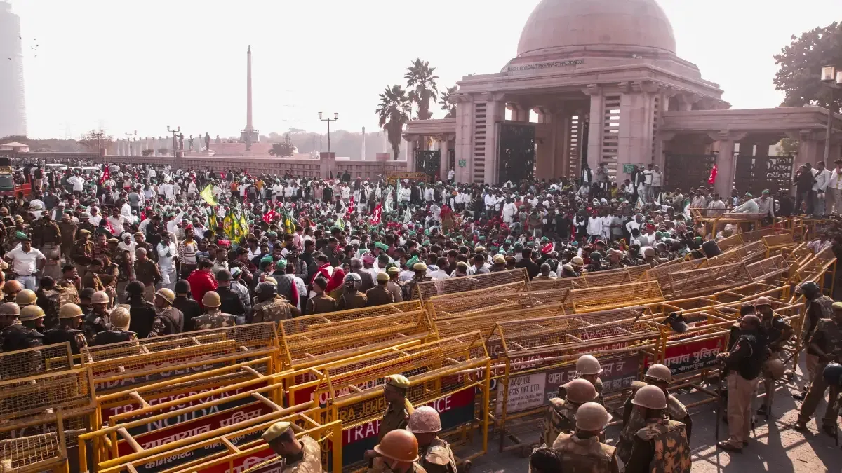 Farmers released from jail in Noida arrested again