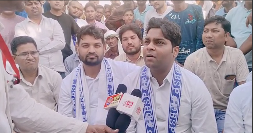 BSP candidate Kuldeep Sikarwar filed nomination from Sumavali, Morena
