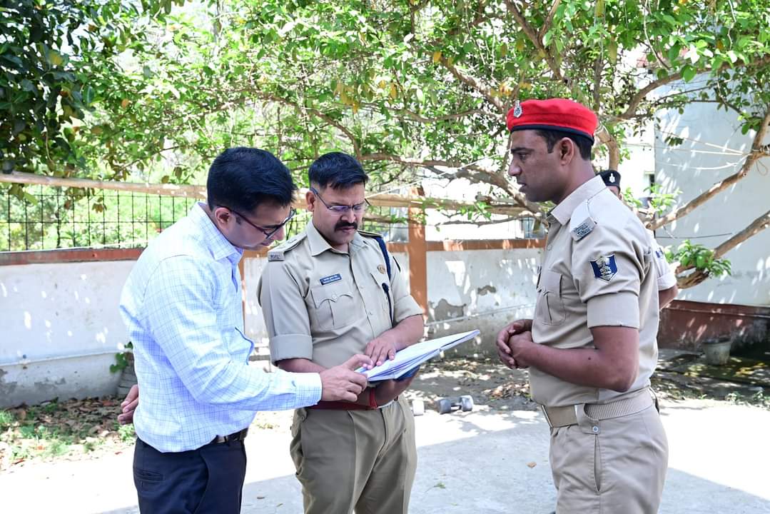 DM and SP conducted surprise inspection