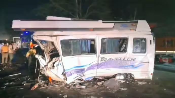 Horrific accident in Haryana