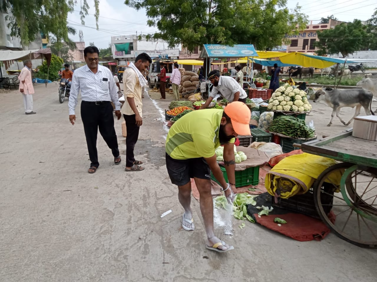 Haat market shops will not be scattered