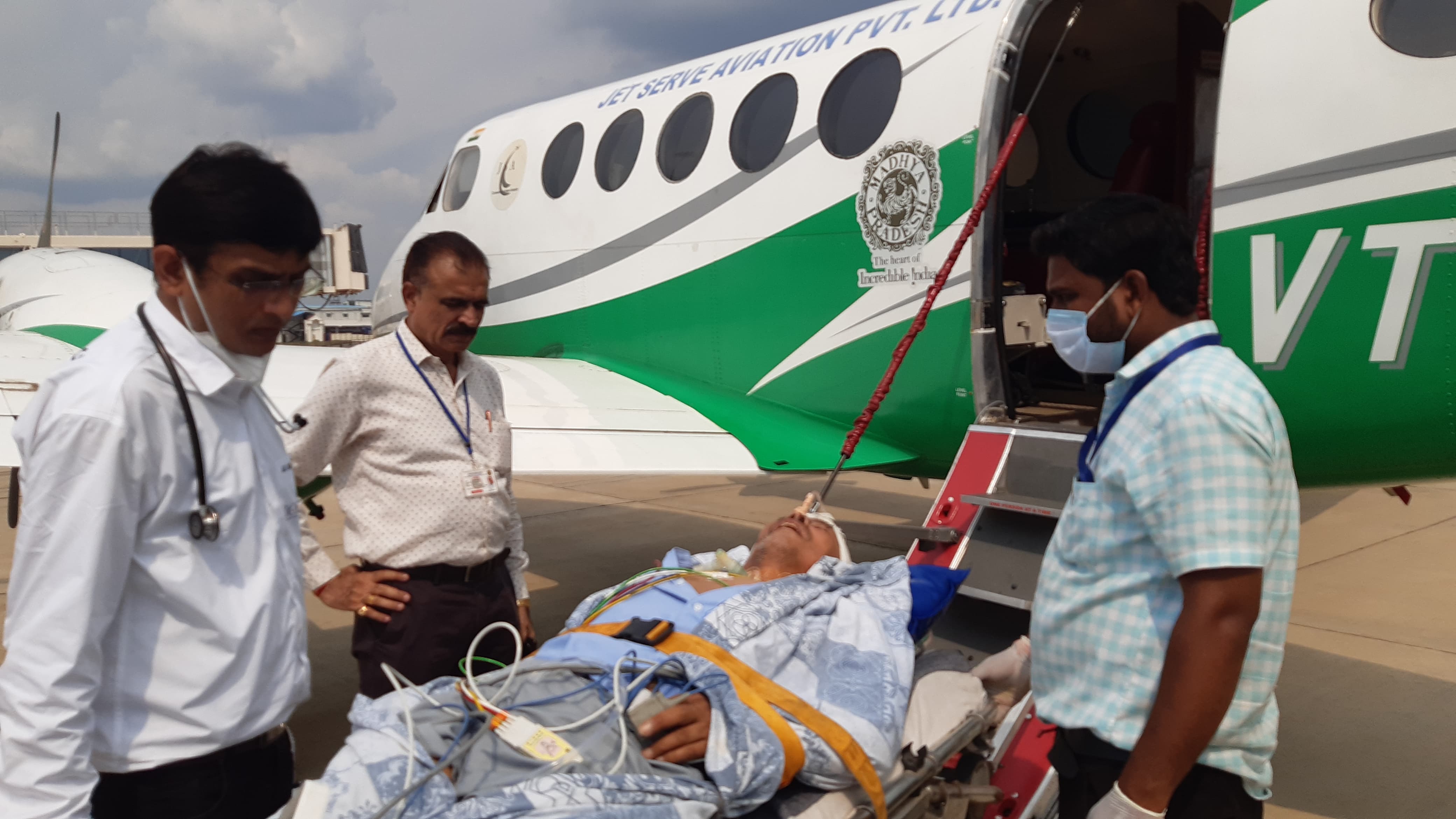 Air Ambulance Service in Madhya Pradesh