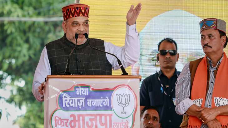 Amit Shah targets Congress