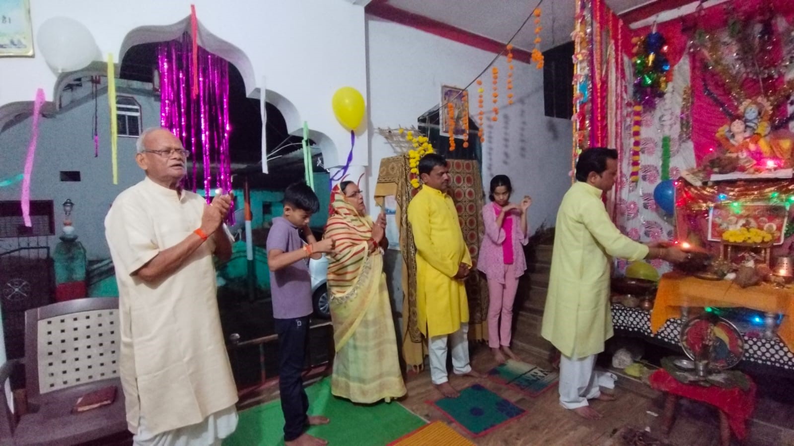 Nand's son Madan Gopal was seated...