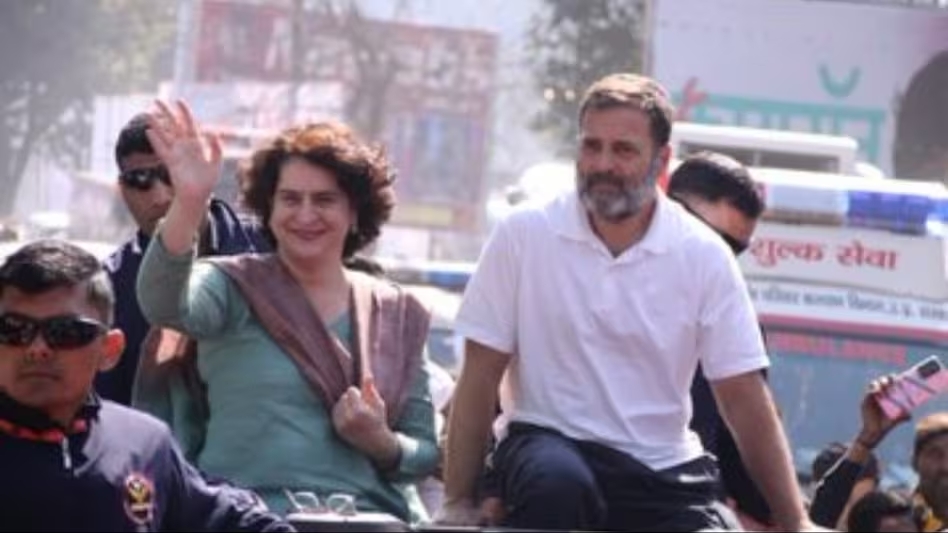 Rahul and Priyanka Gandhi reached Moradabad